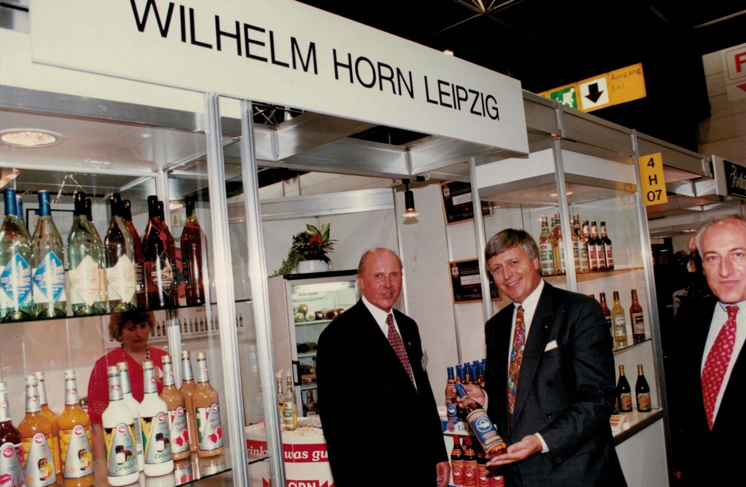 Klaus Horn präsentiert die neuen Produkte 1991